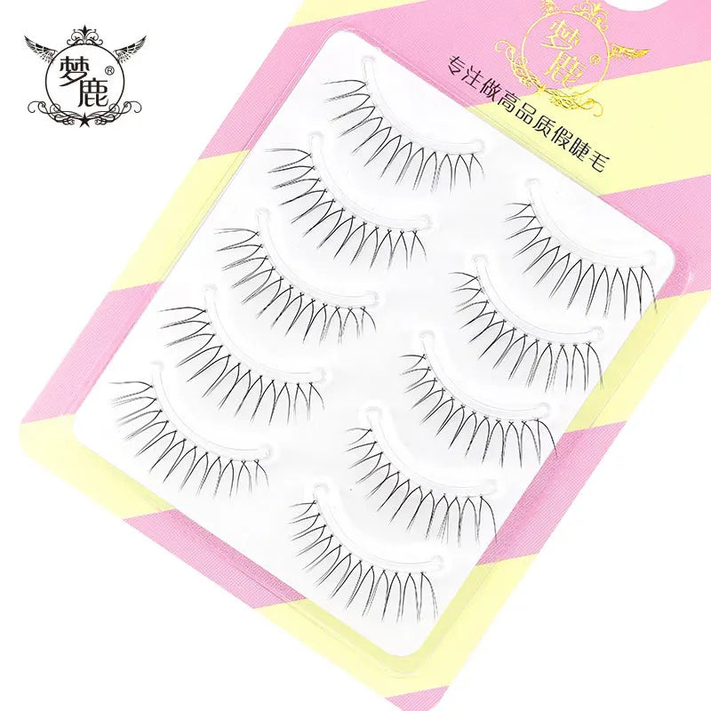 Dream Deer V-Shaped Mink Eyelashes (5 Pairs)