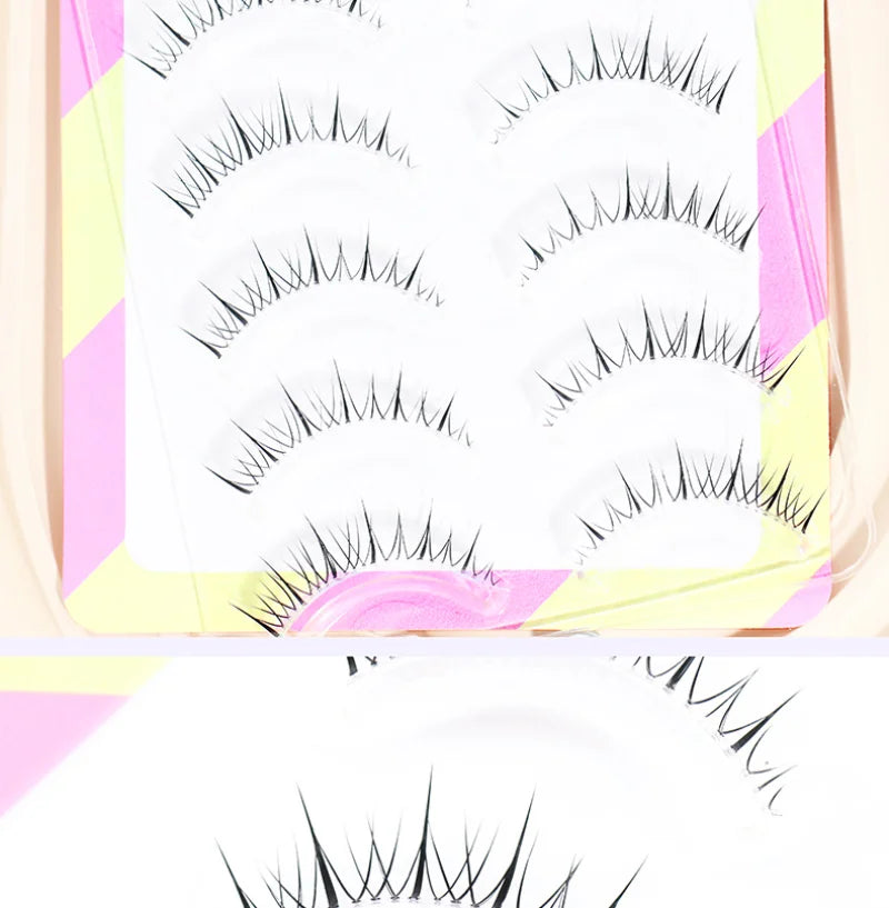 Dream Deer V-Shaped Mink Eyelashes (5 Pairs)