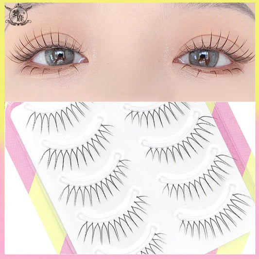 Dream Deer V-Shaped Mink Eyelashes (5 Pairs)