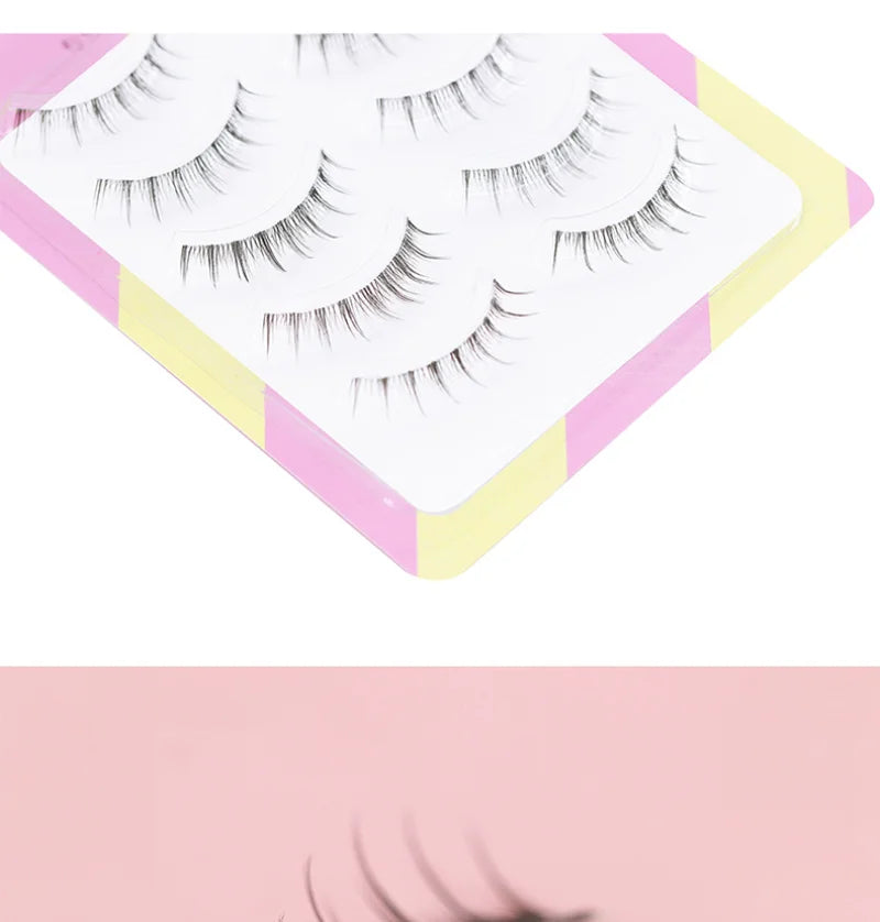 Dream Deer V-Shaped Mink Eyelashes (5 Pairs)