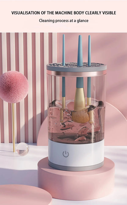 Automatic Makeup Brush Cleaner
