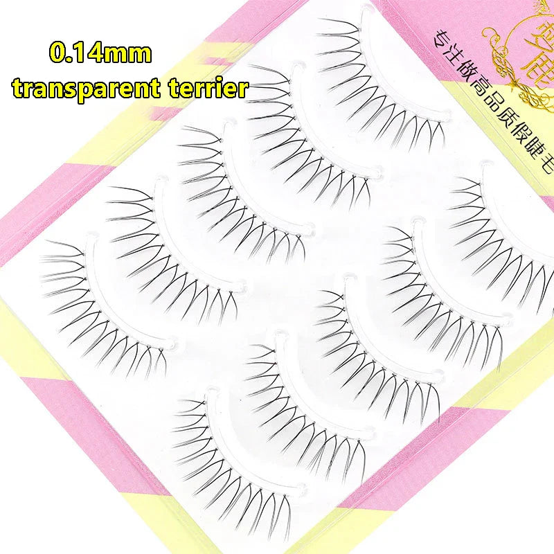 Dream Deer V-Shaped Mink Eyelashes (5 Pairs)