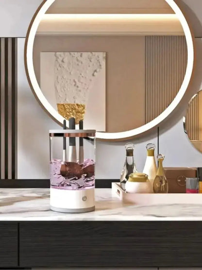 Automatic Makeup Brush Cleaner