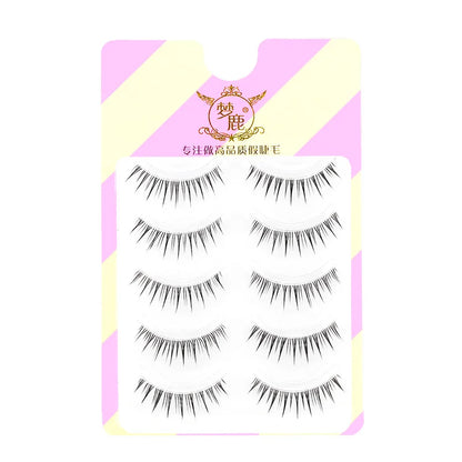 Dream Deer V-Shaped Mink Eyelashes (5 Pairs)