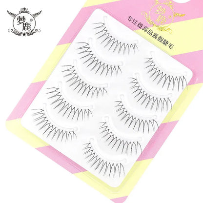 Dream Deer V-Shaped Mink Eyelashes (5 Pairs)