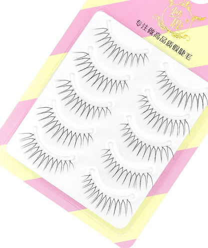 Dream Deer V-Shaped Mink Eyelashes (5 Pairs)