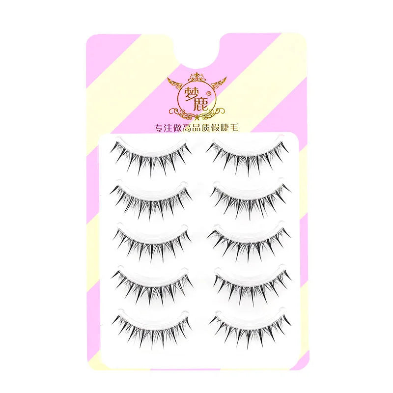 Dream Deer V-Shaped Mink Eyelashes (5 Pairs)