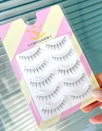 Dream Deer V-Shaped Mink Eyelashes (5 Pairs)