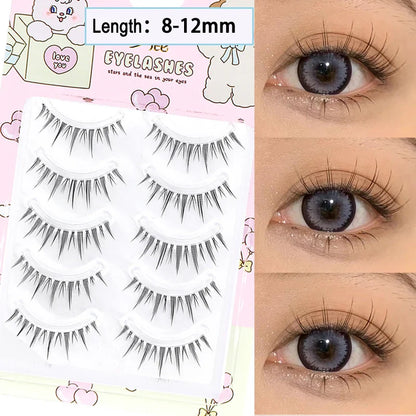 Dream Deer V-Shaped Mink Eyelashes (5 Pairs)