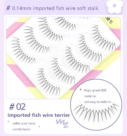 Dream Deer V-Shaped Mink Eyelashes (5 Pairs)