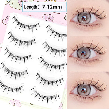 Dream Deer V-Shaped Mink Eyelashes (5 Pairs)
