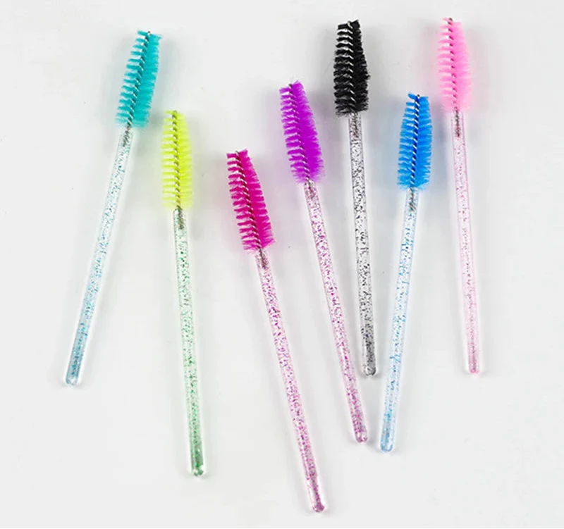 100pcs Disposable Eyelash Spoolie Brushes