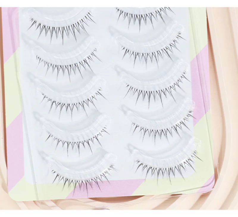 Dream Deer V-Shaped Mink Eyelashes (5 Pairs)