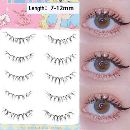 Dream Deer V-Shaped Mink Eyelashes (5 Pairs)