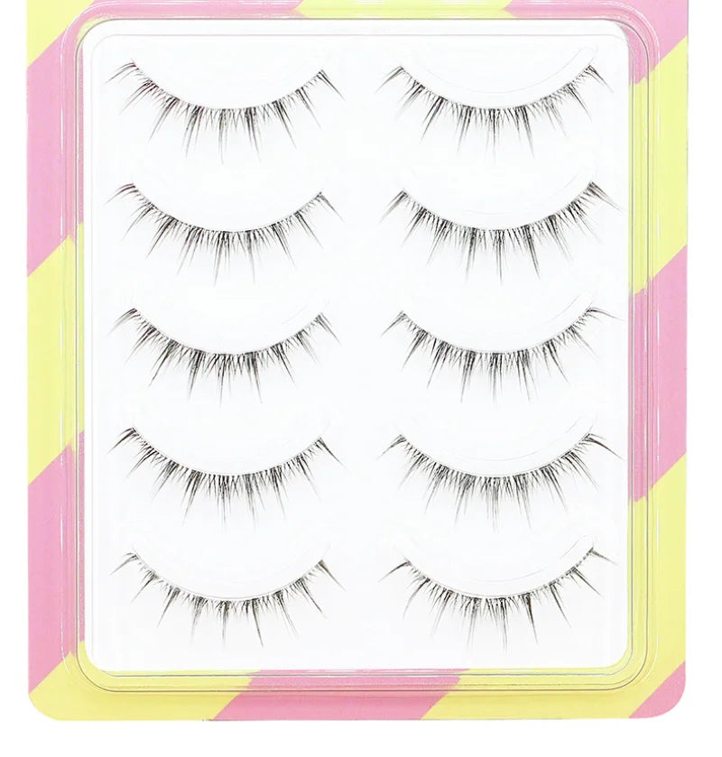 Dream Deer V-Shaped Mink Eyelashes (5 Pairs)