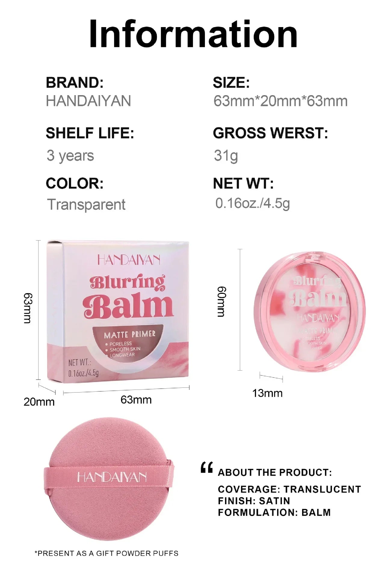 Matte Finish Setting Powder