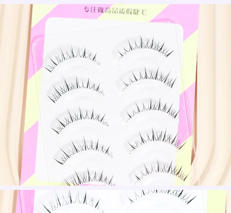 Dream Deer V-Shaped Mink Eyelashes (5 Pairs)
