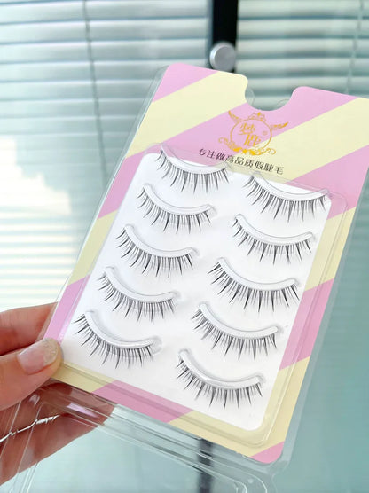 Dream Deer V-Shaped Mink Eyelashes (5 Pairs)