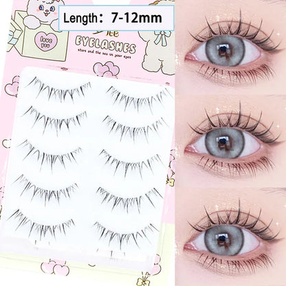 Dream Deer V-Shaped Mink Eyelashes (5 Pairs)