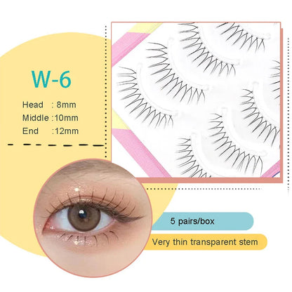 Dream Deer V-Shaped Mink Eyelashes (5 Pairs)